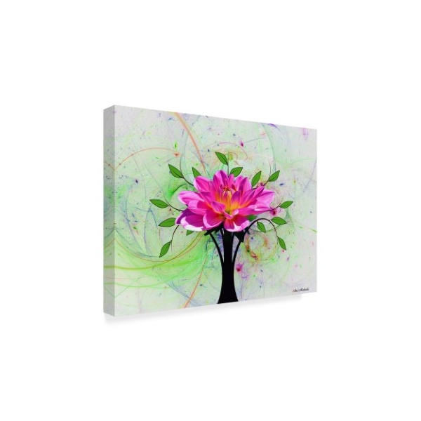 Ata Alishahi 'Flower Tree' Canvas Art,18x24